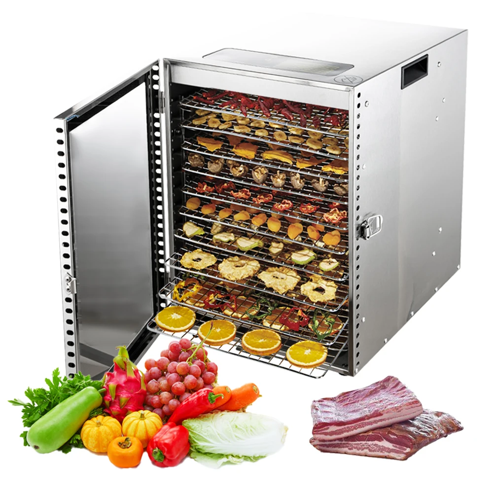 Colzer Food Dehydrator with 12 Stainless Steel Trays - Clean Water