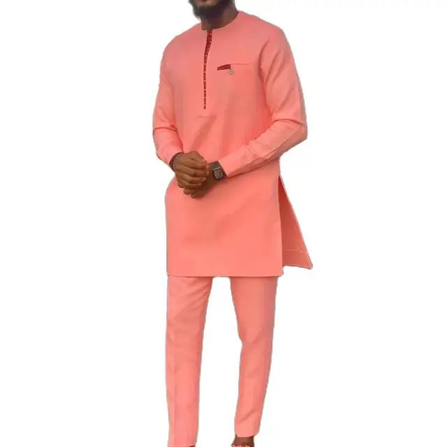 Deji Long Sleeve Kaftan Outfit - Image 4