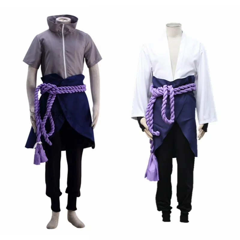 

Naruto Uchiha Sasuke COS Costume Accessories Cosplay Halloween Anime Performance Clothing Uniform Children's Birthday Gift Toys