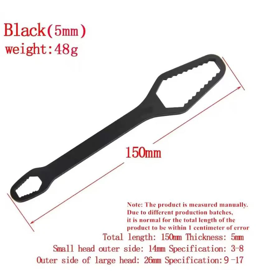 3 to Double End Solid Wrench Screw and Nut Tool with Various Diameters 5