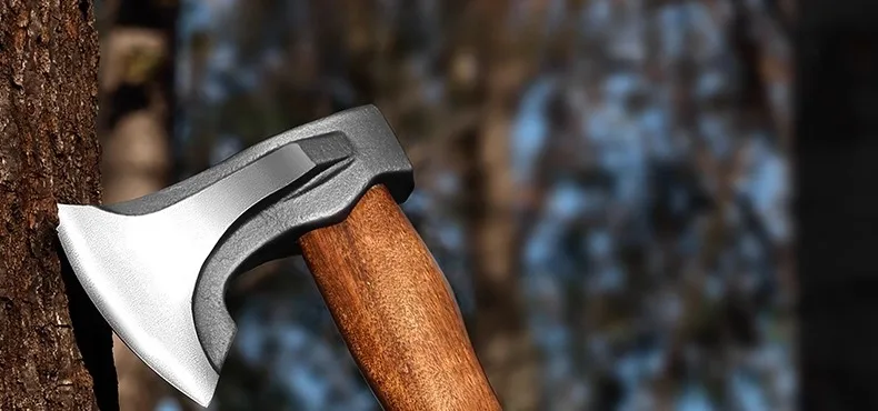 Outdoors Hand Axe Tactical Survival Ax Professional Hatchet for Firewood Multifunctional Axe for Cutting Wood Camping Supplies