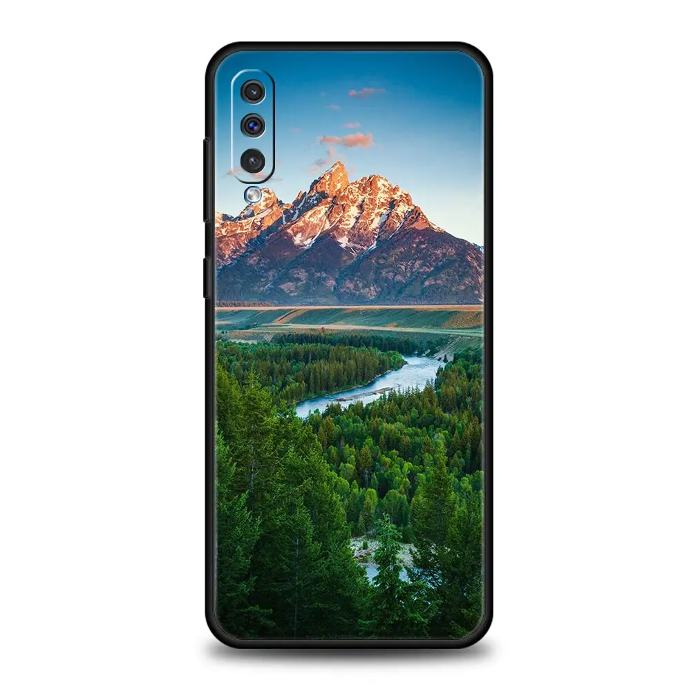 Nature-Inspired Phone Case with Forest, Beach, and Mountain Designs