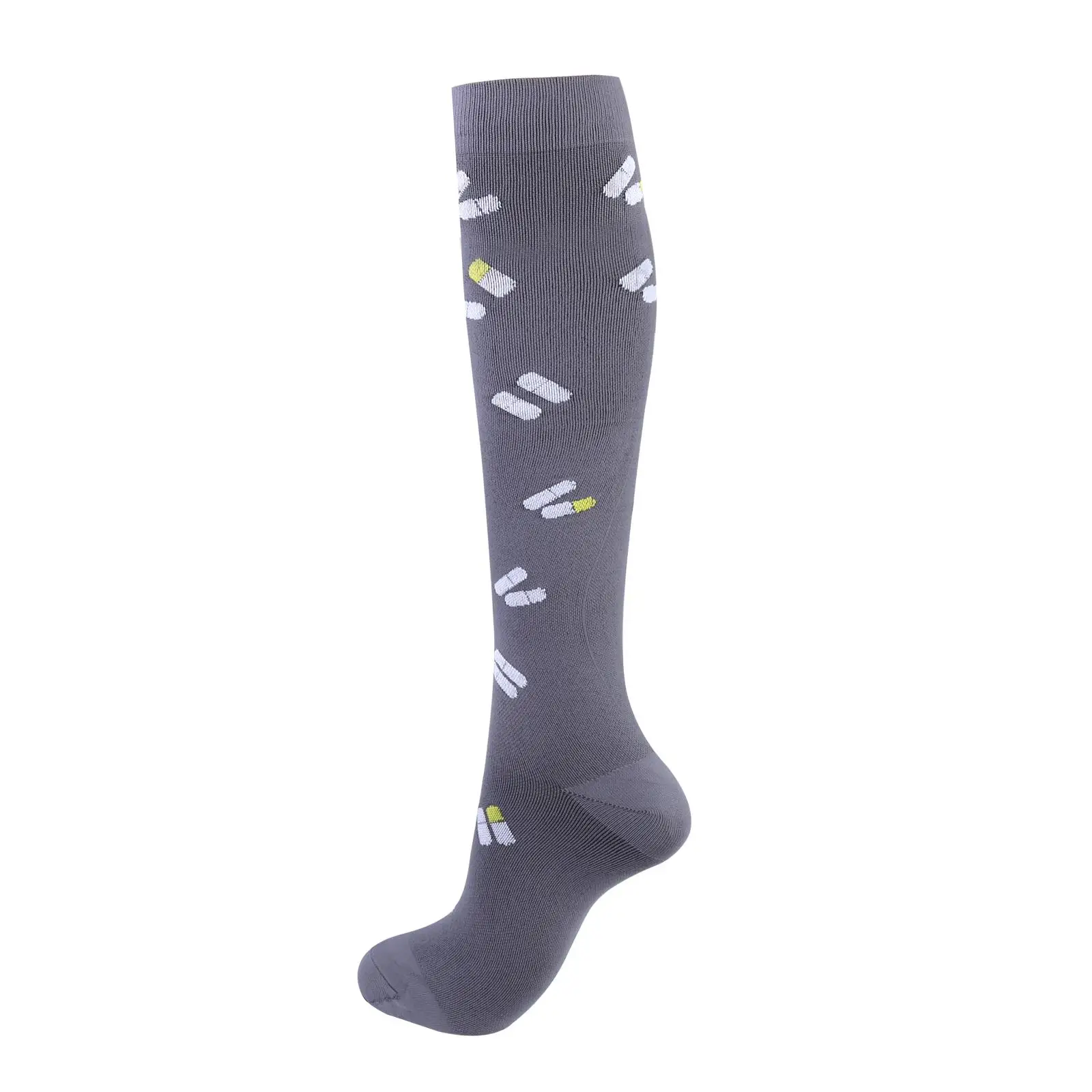thumbnail image 1 of Calcetines de compresión para hombres y mujeres, para correr, deportes, medias de compresión antifatiga, soporte para piernas, alivio del dolor, calcetines para venas varicosas, 1 of 5