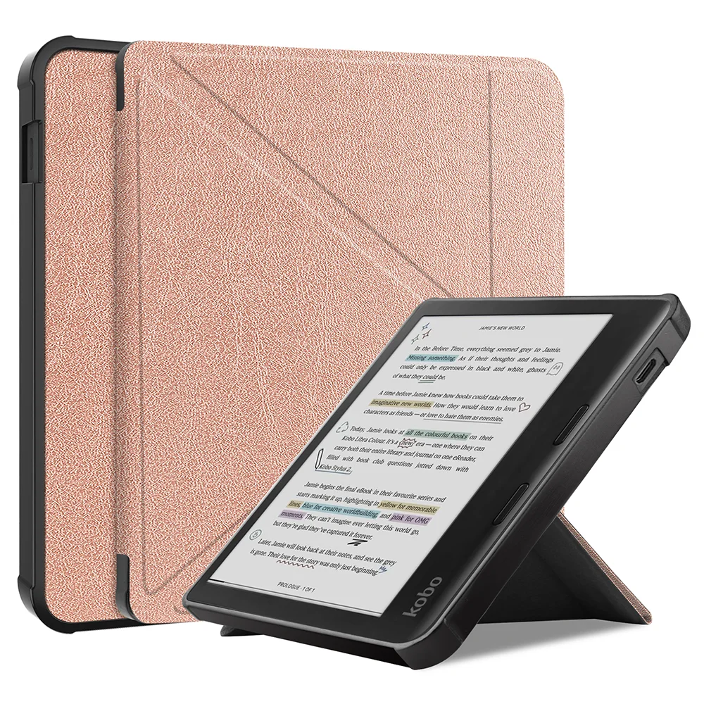 Magnetic Smart Cover with Soft TPU Back