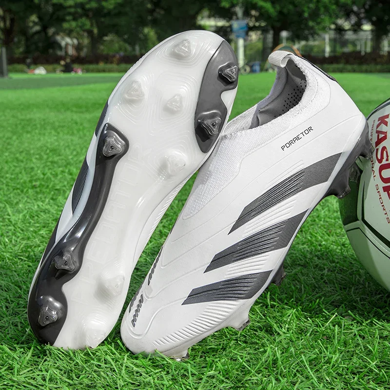 Men Football Shoes Cleats Non Slip Society Fast Soccer Shoes Indoor Professional Kids Original Professional Football Field Boots
