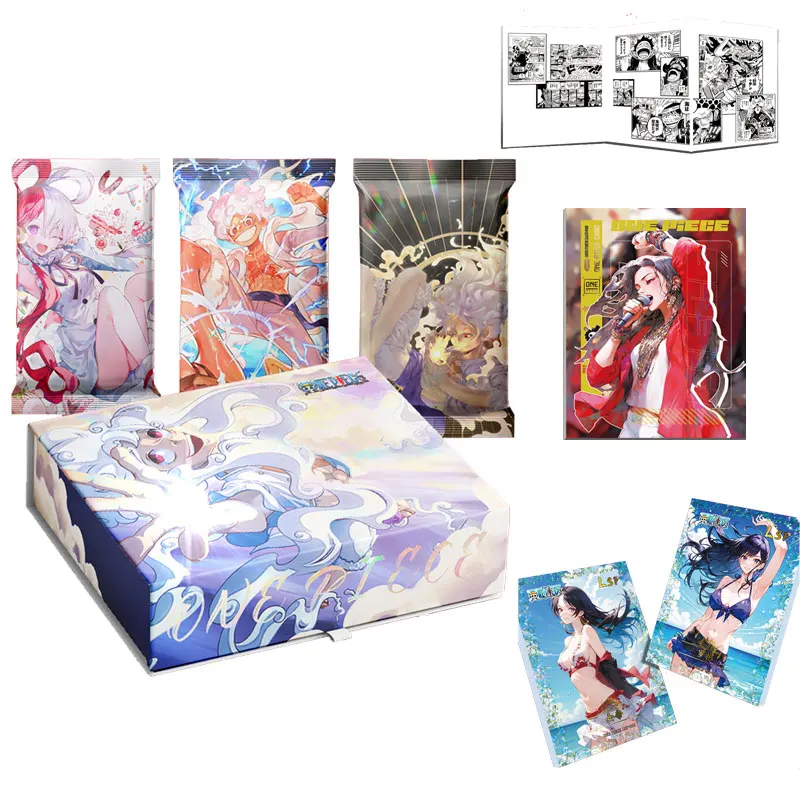 2024 Più Nuovo Prezzo D'Occasione One Piece Collection Card Rufy Boa Robin Booster Box Acg Ccg Tcg Hit Party Games E Hobby Gift