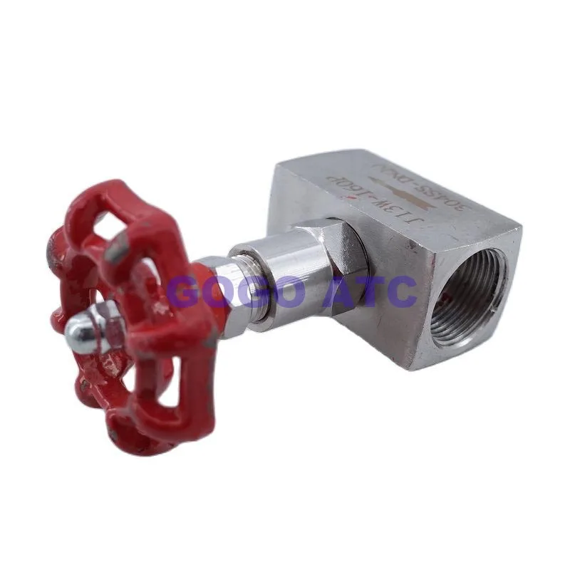 Vanne à Aiguille En Acier Inoxydable 304 - 1/8" Avec Filetage Interne, Pression 25-40 MPa