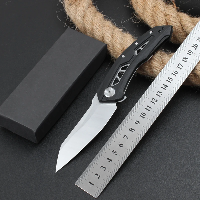 

ZT0762 Folding Outdoor Camping Pocket Knife 9CR18MOV Blade Steel+G10 handle Hunting Survival Tactical Utility Knives EDC Tools