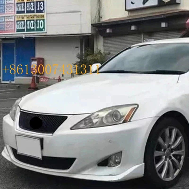 팩토리IS IS250 2006 2007 2008 프론트 립 디퓨저 범퍼 립 차체 키트 ABS 소재 외장 부품