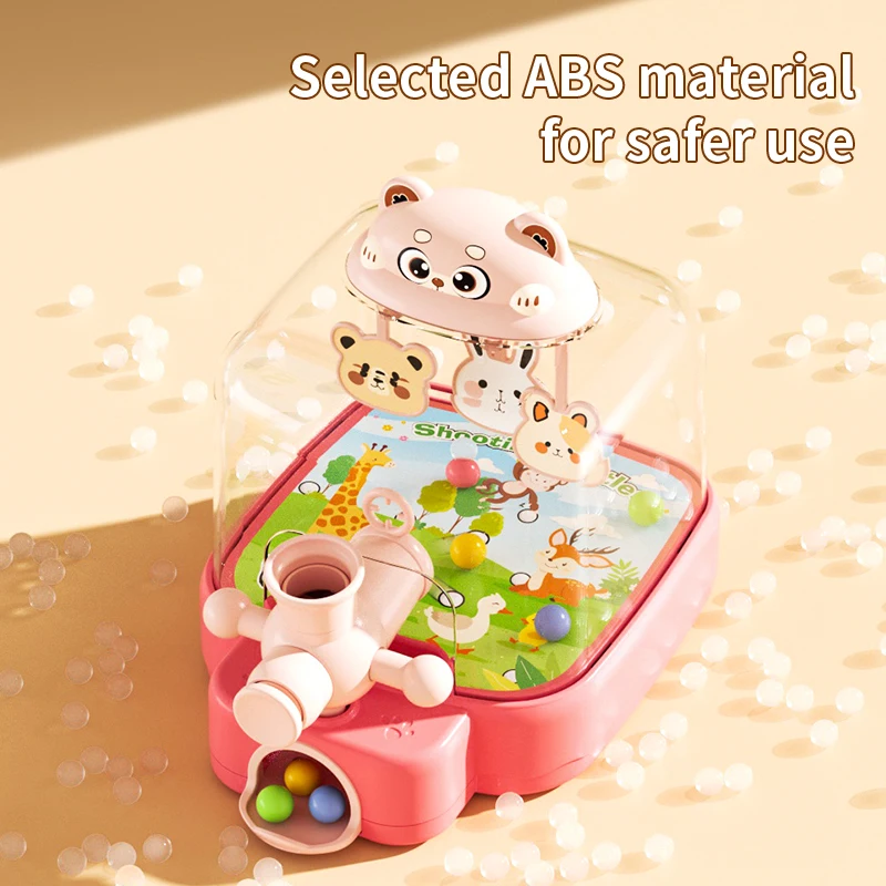 Children Happy Shooting Game Catapult toy Shooting Bear Gaming Console Doll machine Puzzle Play Toy Birthday Christmas Gifts