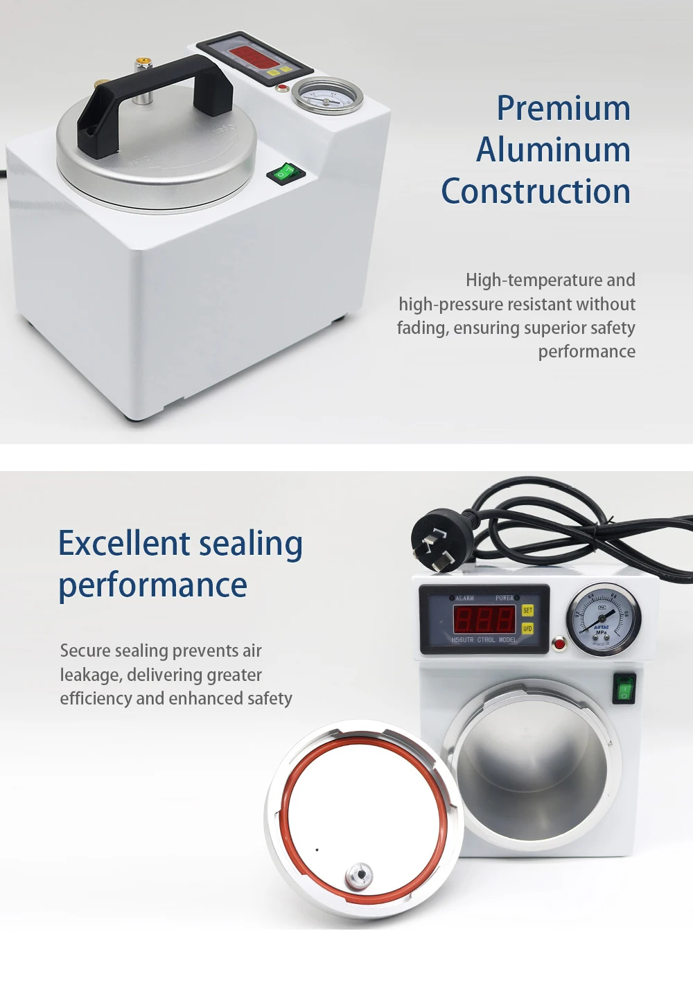 Dental Pressure Polymerizer Lab‑use Denture Processing Machine Dental Injection