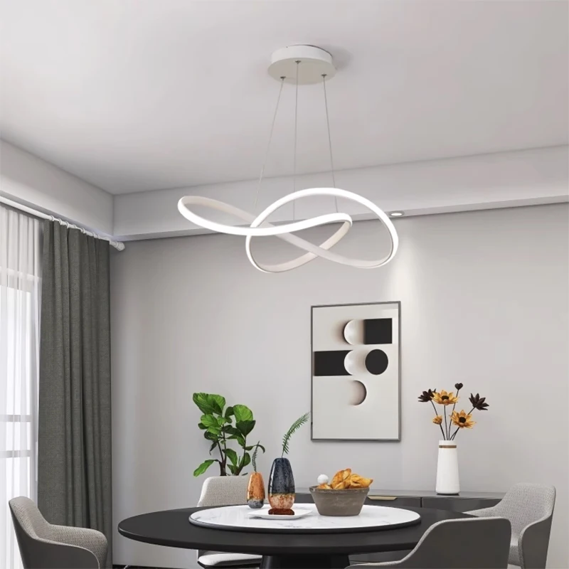 Modern LED Pendant Light For Living Room Dining Room Hall Bedroom Hotel Hanging Lamp Indoor Home Decor Lighting Fixture Luster