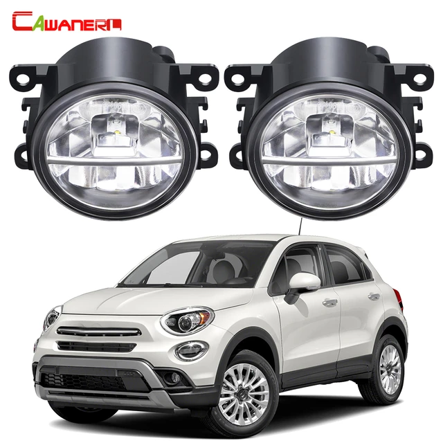 2 Stück Auto LED Nebels chein werfer Baugruppe für Fiat 500x (334 _) Sport  Cabrio Urban 2013-2017 30w h11 Nebel Fahr leuchte drl Styling - AliExpress