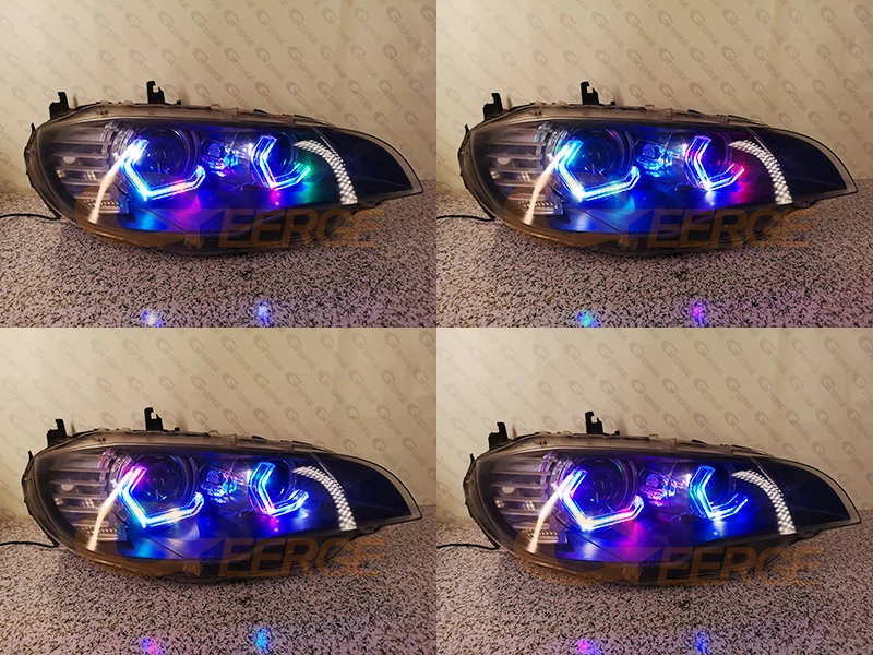 For BMW X6 X6M E71 E72 Concept M4 Iconic Style Dynamic Hex RGB LED