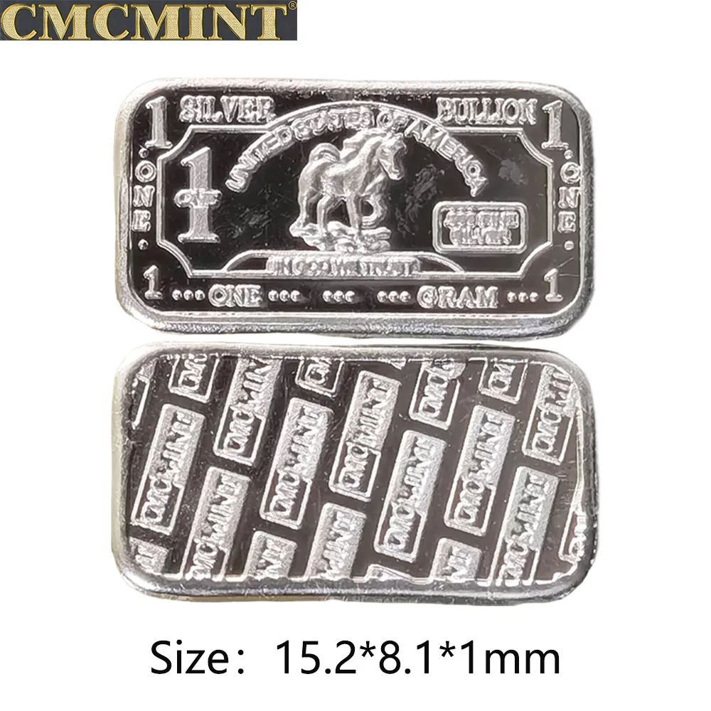 Silver Coins 999 1 Gram Pure Silver Fox Bar Animal Collection Series Metal  Commemorative Coins - AliExpress