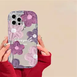 Floral Leaf Design Protective Phone Case Cover for Realem GT3 (S13183)