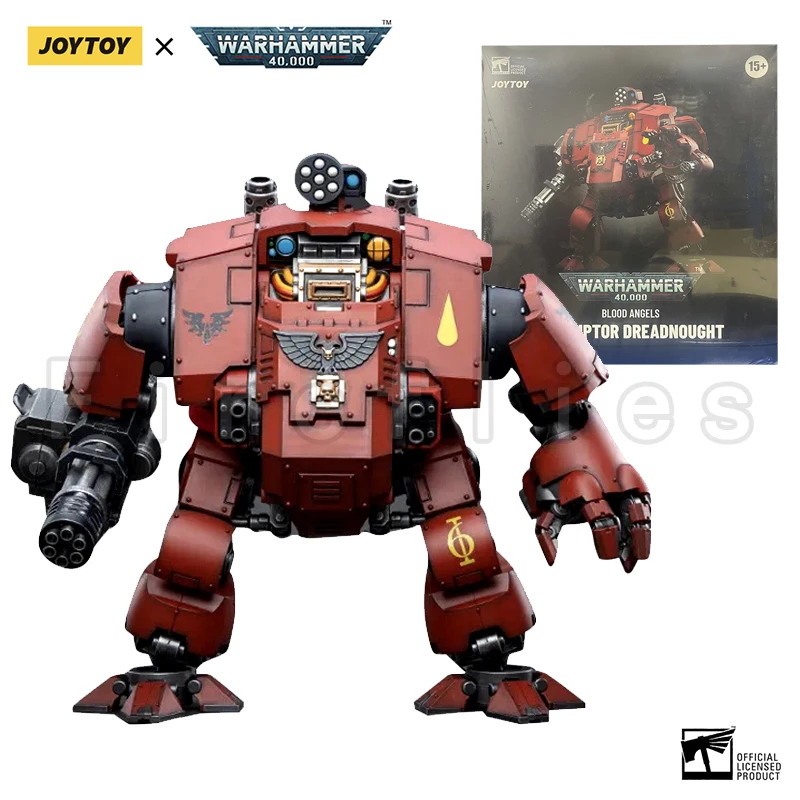 JOYTOY Warhammer 40k Blood Angels Furioso Dreadnought Brother Samel | Action Figure 1/18 20cm, Collezionabile