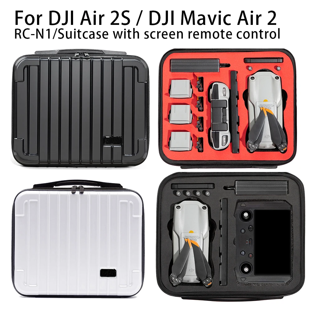 Carrying Case for DJI Air 2S Storage Bag Remote Control with Screen Hard Box Travel Handbag for Mavic Air 2 Drone Accessories