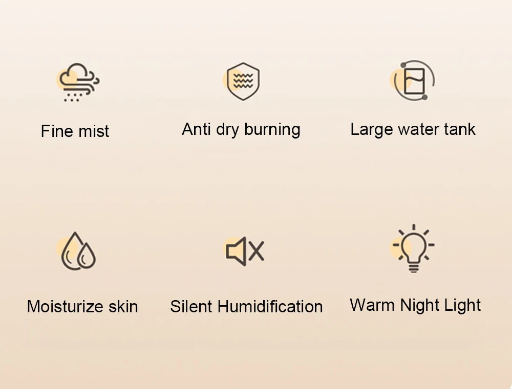 Description Picture 3 of itemAir Humidifier 1.3L Large Capacity Humidifier Essential Oil Diffuser Desktop Double Spray Humidifier Fragrance Aroma Diffuser