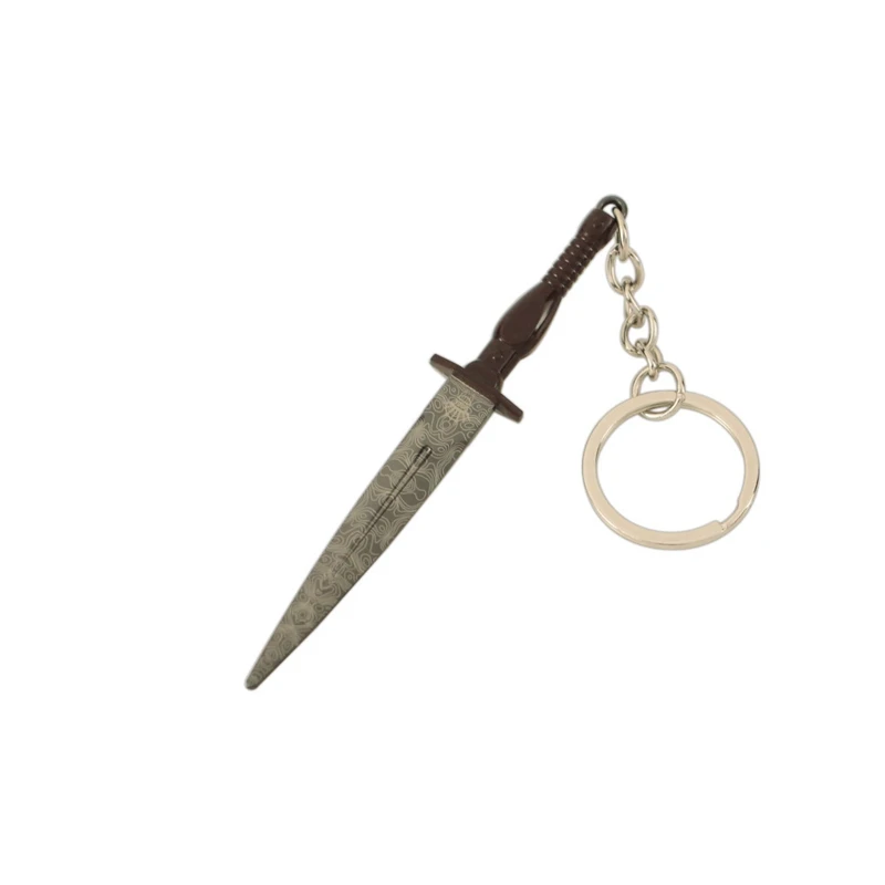 25cmナイフスキン アリーナブレイクアウト ミニ武器 キーホルダー アクセサリ Arena Breakout AKS74U Model Keychains CF Gun FN FAL QBZ95