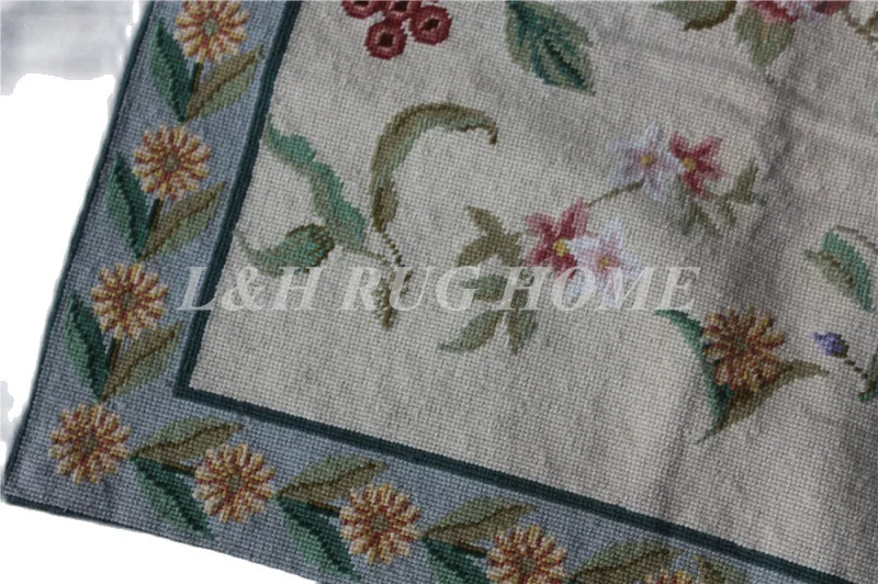 Free shipping 2.5'x4' Handmade needlepoint woolen rugs,100% handmade New  Zealand wool carpets - AliExpress