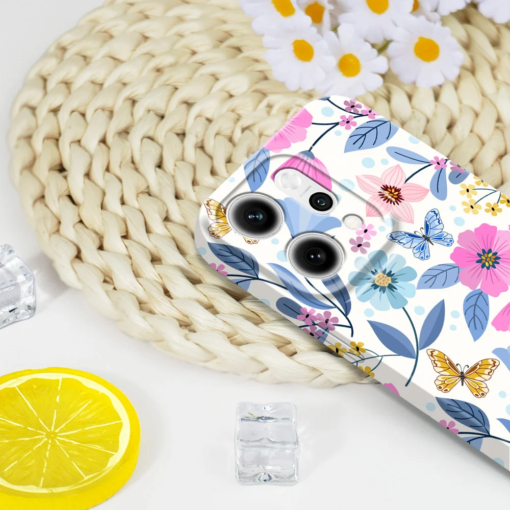 Vibrant Floral Pattern Phone Case - Durable Hard Cover