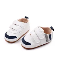 Fashion Baby Shoes Children PU Leather First Walkers Kids Sneakers Soft Rubber Sole Infant First Walkers For Boys Girls 3