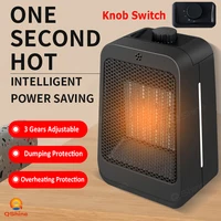 2024 New 1200W Space Heater Portable Warmer Home Heater Portable Heater Electric Warmer Desk Heater Electric Heater for Home 1