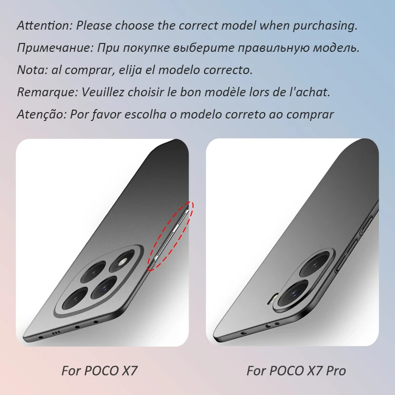 Ultra Slim Shockproof Hard Plastic Matte Case - Lightweight Protective Cover