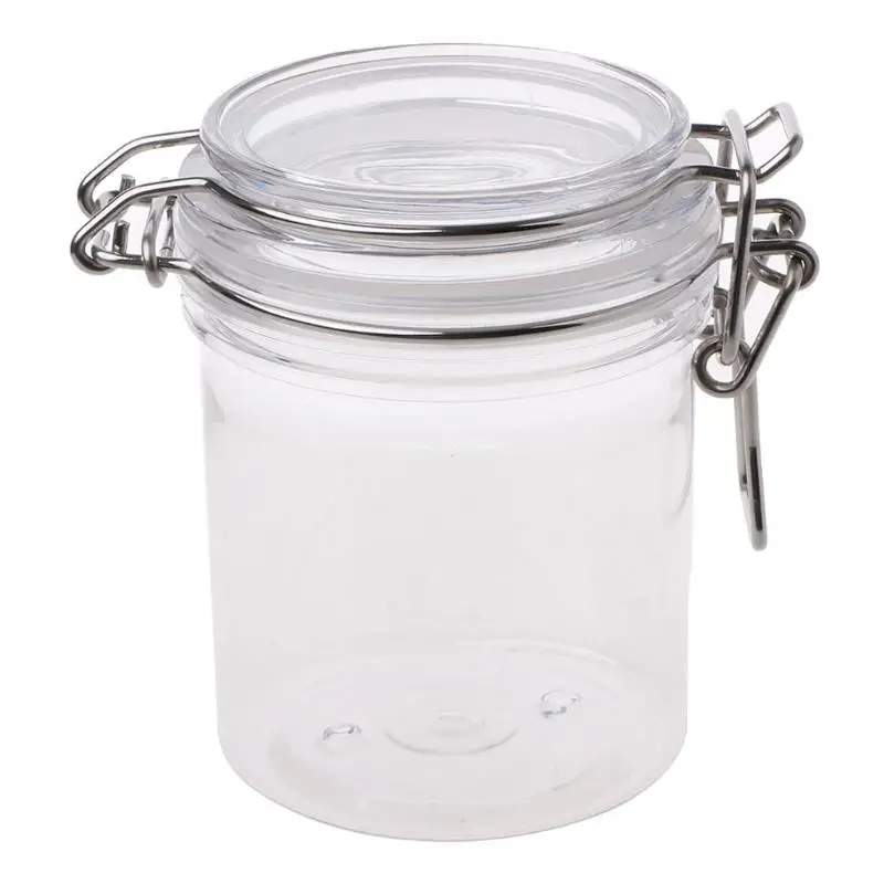 PETP  Storage Milk Powder Box Clamp Lid Air Tight Sealed Locking Jar Kitchen Dropship 6
