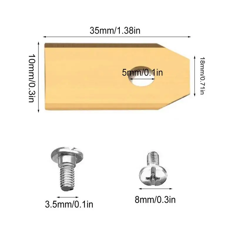 Utility Knife Blades 0.45mm (5 Pack) - Decorating Sundries