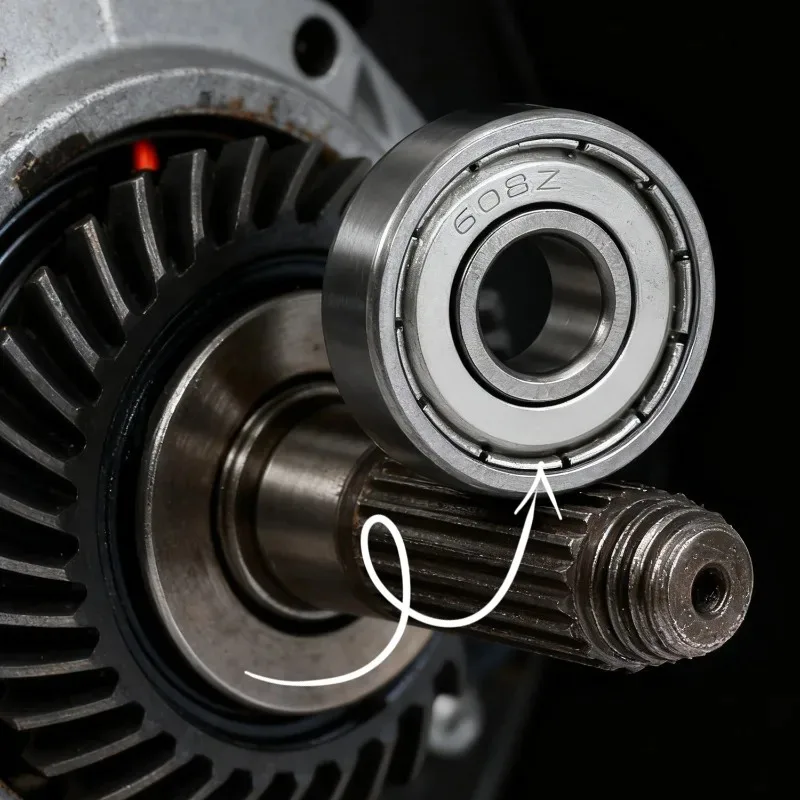 10/5Pcs 608ZZ 608RS Bearings for Electric Scooter Skateboard Wheel High Speed Low Noise Metal Double Shielded Ball Bearings