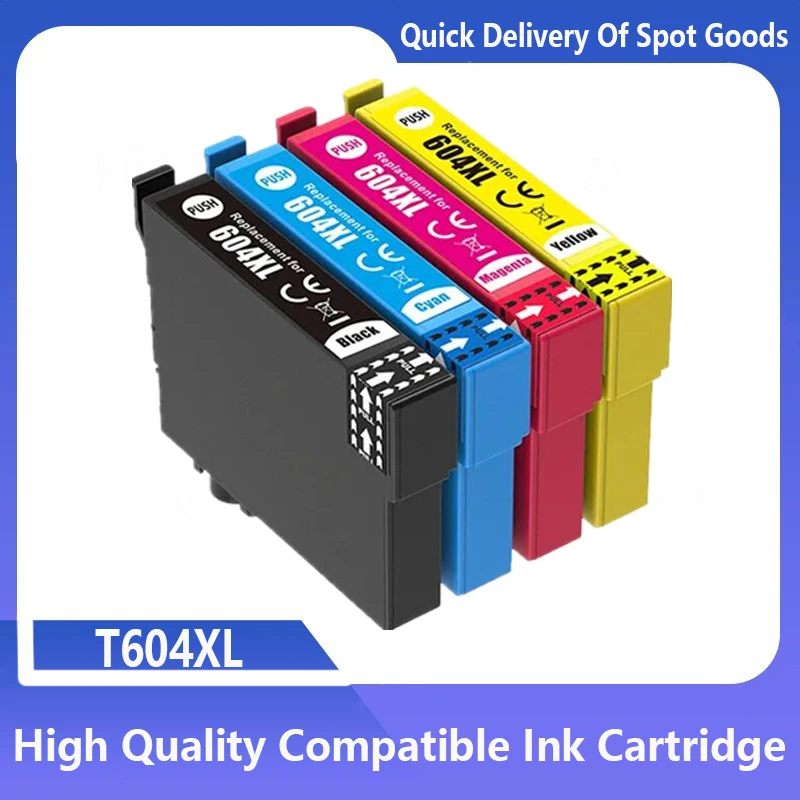 Cartuccia D'Inchiostro Compatibile T604 604Xl Per Stampante Epson Wf-2910 Wf-2930 Wf-2950 Xp-2200 Xp-2205 Xp-3200 Xp-4200