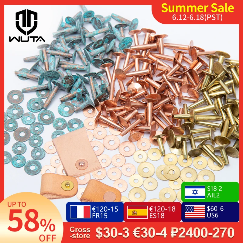 Brass Rivets Leather Solid Brass Leather Solid Brass Rivets Rivet Leather Set Garment