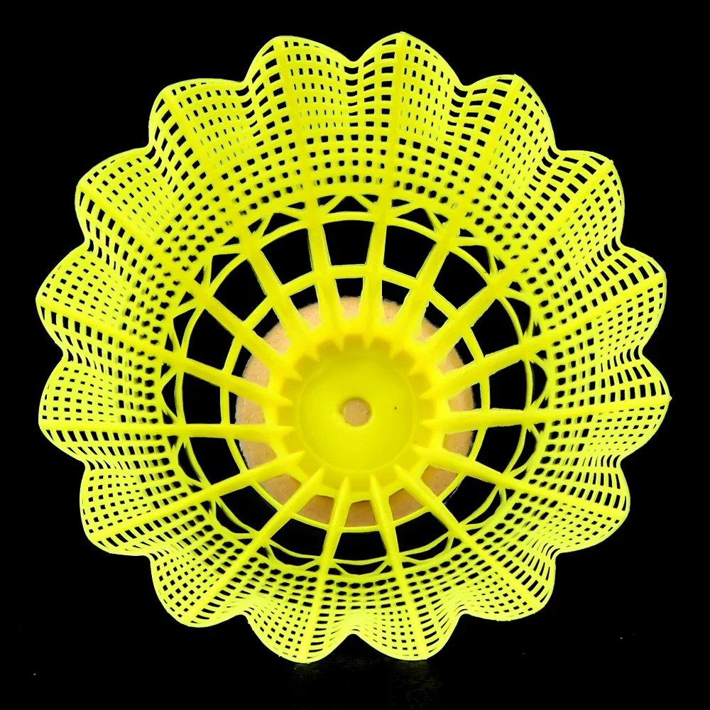 Badminton Shuttlecock Nylon Durable Light 6pcs for Outdoor Sports