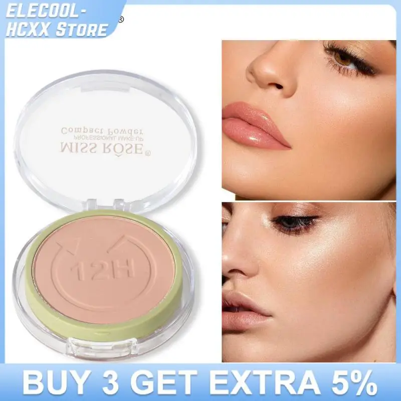 

MISS ROSE Oil Control Loose Powder Waterproof Moisturizing Lasting Press Powder Brighten Concealer Breathable Setting Makeup