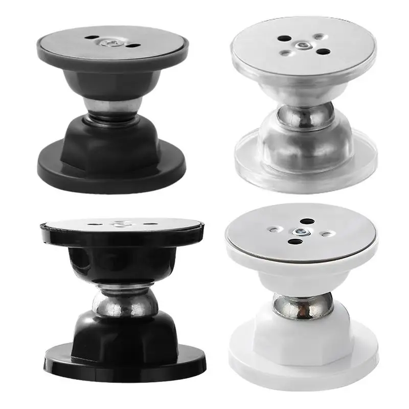 Magnetic Door Stopper Stainless Steel Door Holder Security Door Wall Protector Free-punch Door Suction Magnetic Catch Door Stops