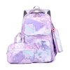 Book Bag Set Boy Camouflage Printed Cartoon Print Primary with Pencil Case Girl Shoulder Bag Children Waterproof Schoolbag 1