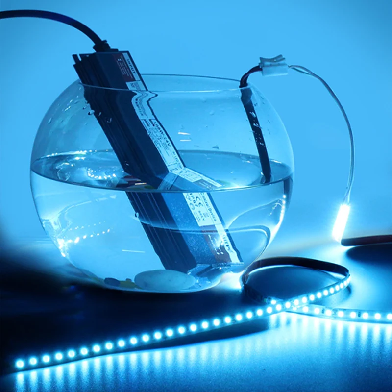 Waterproof Outdoor LED Driver, 12V/24V Power Supply, 10W-500W Transformer, IP67 Rated