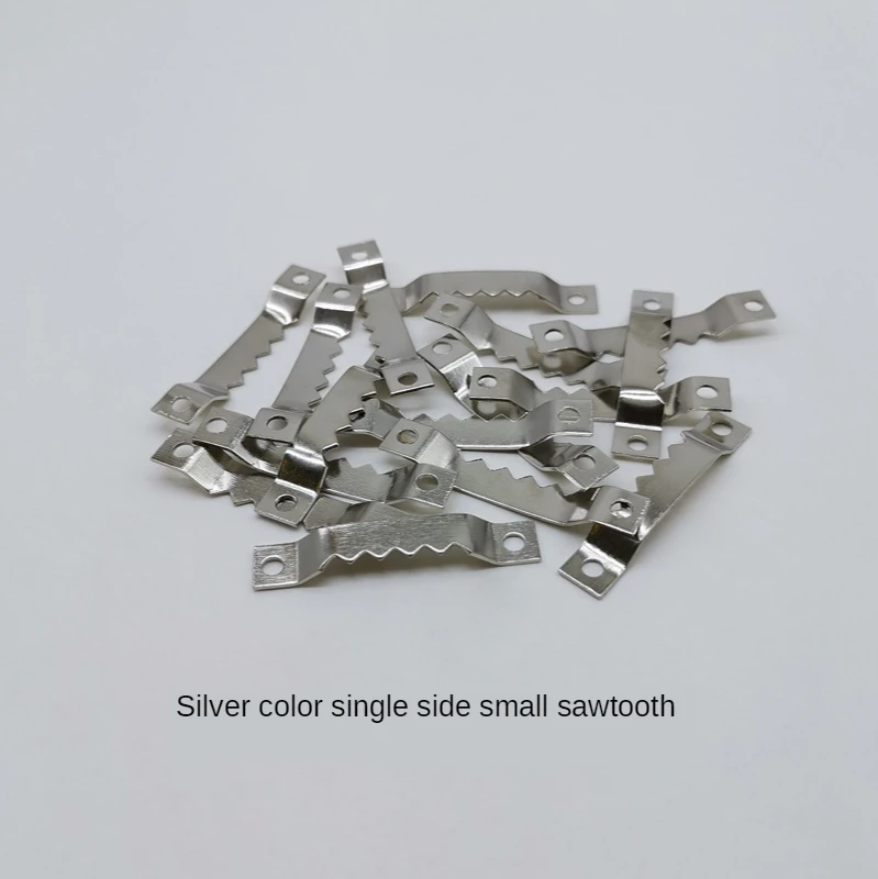 30pcs Quality Black No Nail Picture Frame Hooks Saw Tooth Hangers wall hooks picture frame hangers hanging hooks