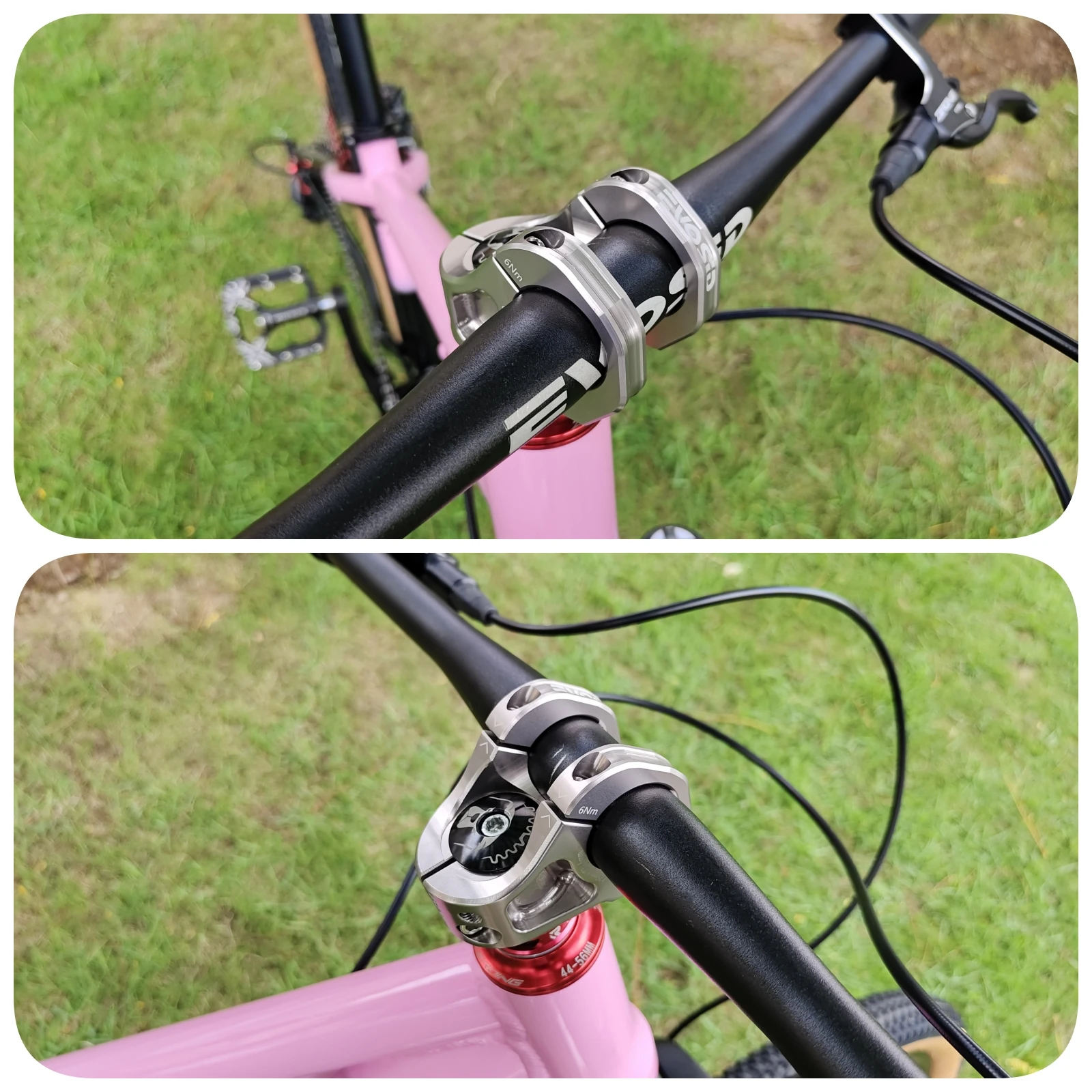 Představec EVOSID pro MTB Power Bike 31,8 mm Riser Short Bridge - Image 4