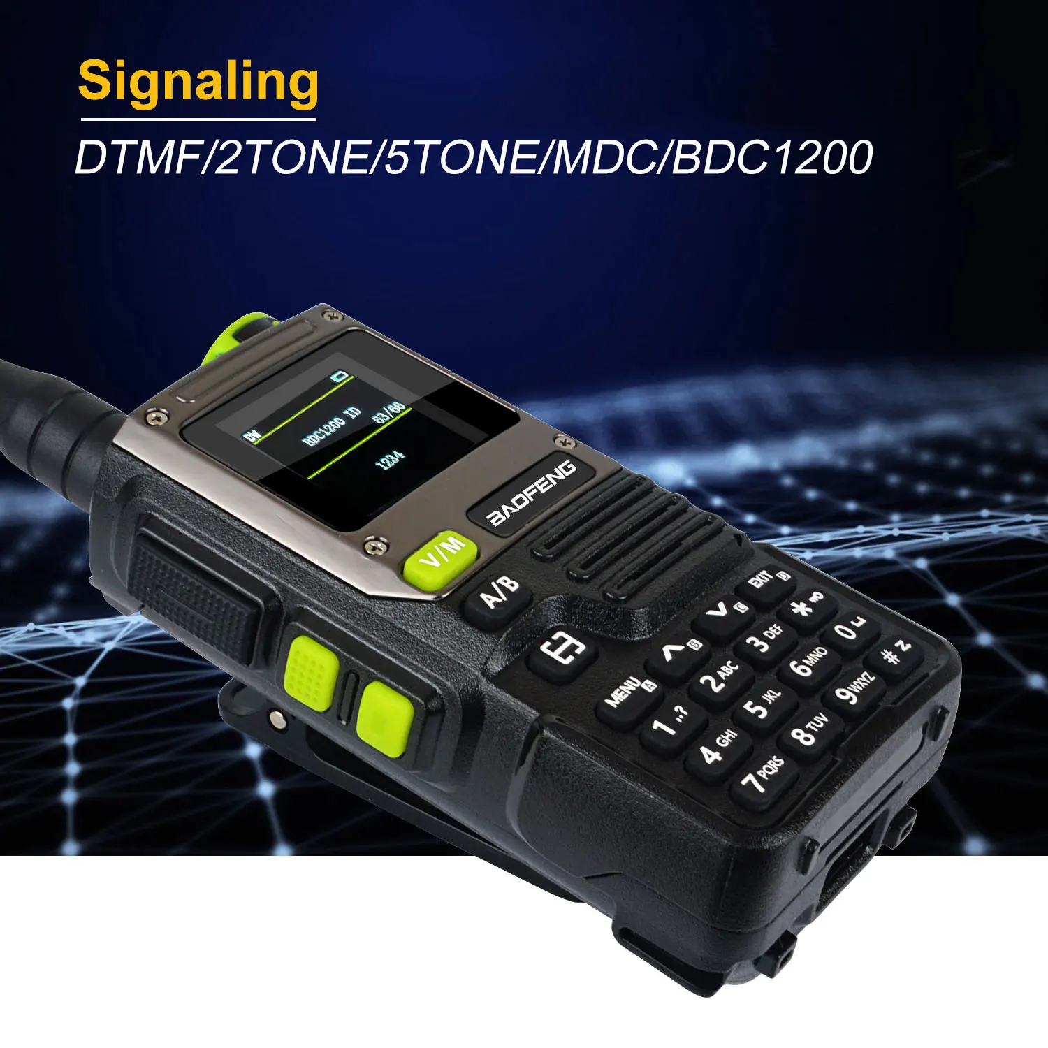 Baofeng K61 PRO K61pro 65-600MHz Multi-Band 640Ch Scrambler Dual Watch Frequency Sweep Amateur FM VOX Walkie Talkie 6