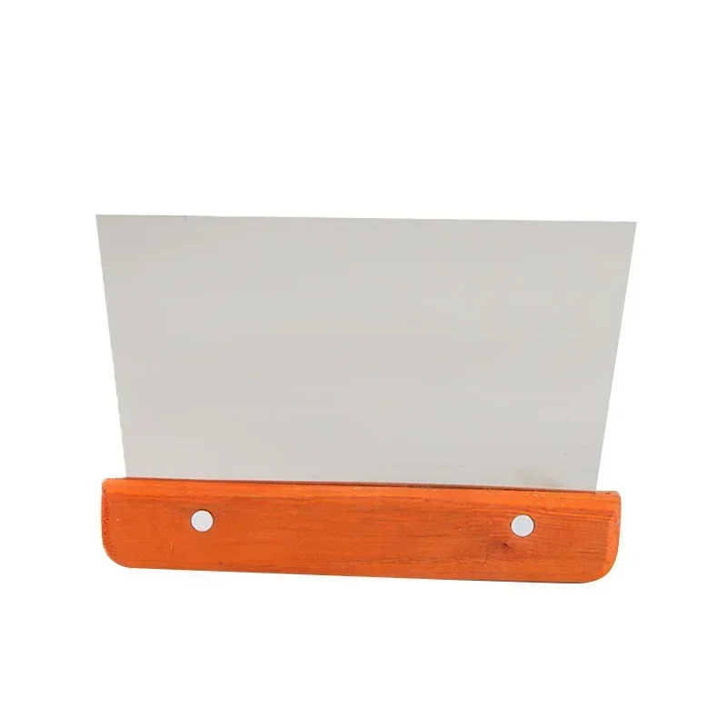 Baking Tool Baking Spatula Dough Scraper Dough Cutter Baking Accessories Bread Cutter Cookie Cutters Stainless Steel Hand Rolling Dough Cutting Knife Dough Flour Cutter Flat Knife Cream Spatula Baking Soap Cutting