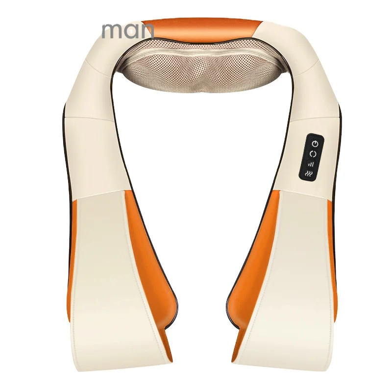 

Smart 6D Neck & Shoulder Massager Vibration and Tapping Belt Shiatsu Kneading Back Massager Massage Shawl with Detachable Mesh