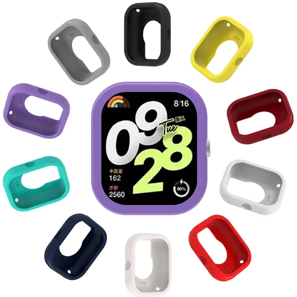 Enhanced Silicone Protective Watch Case – Soft, Anti-Scratch Decorative Cover Accessory