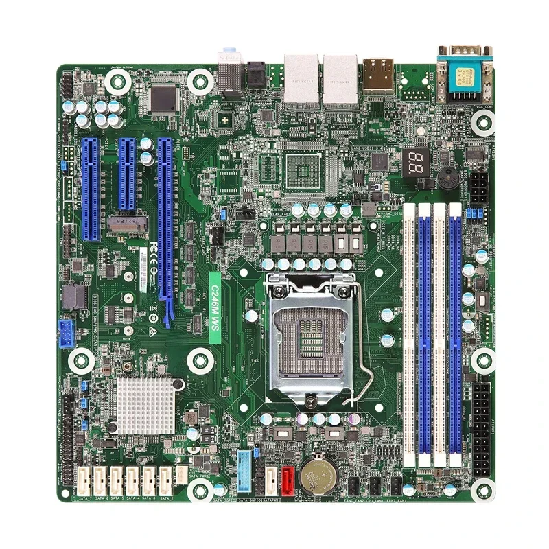 

Плата рабочей станции C246m WS поддерживает телефон/2200 Lga1151
