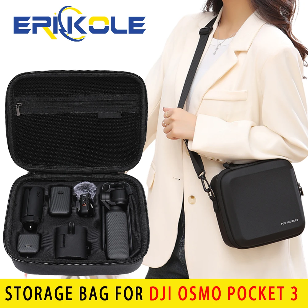 Custodia Da Trasporto Per Dji Osmo Pocket 3 E Accessori, Compatibilità Borsa Portatile Da Viaggio Impermeabile In Superficie: Pocket 3 Creator Combo