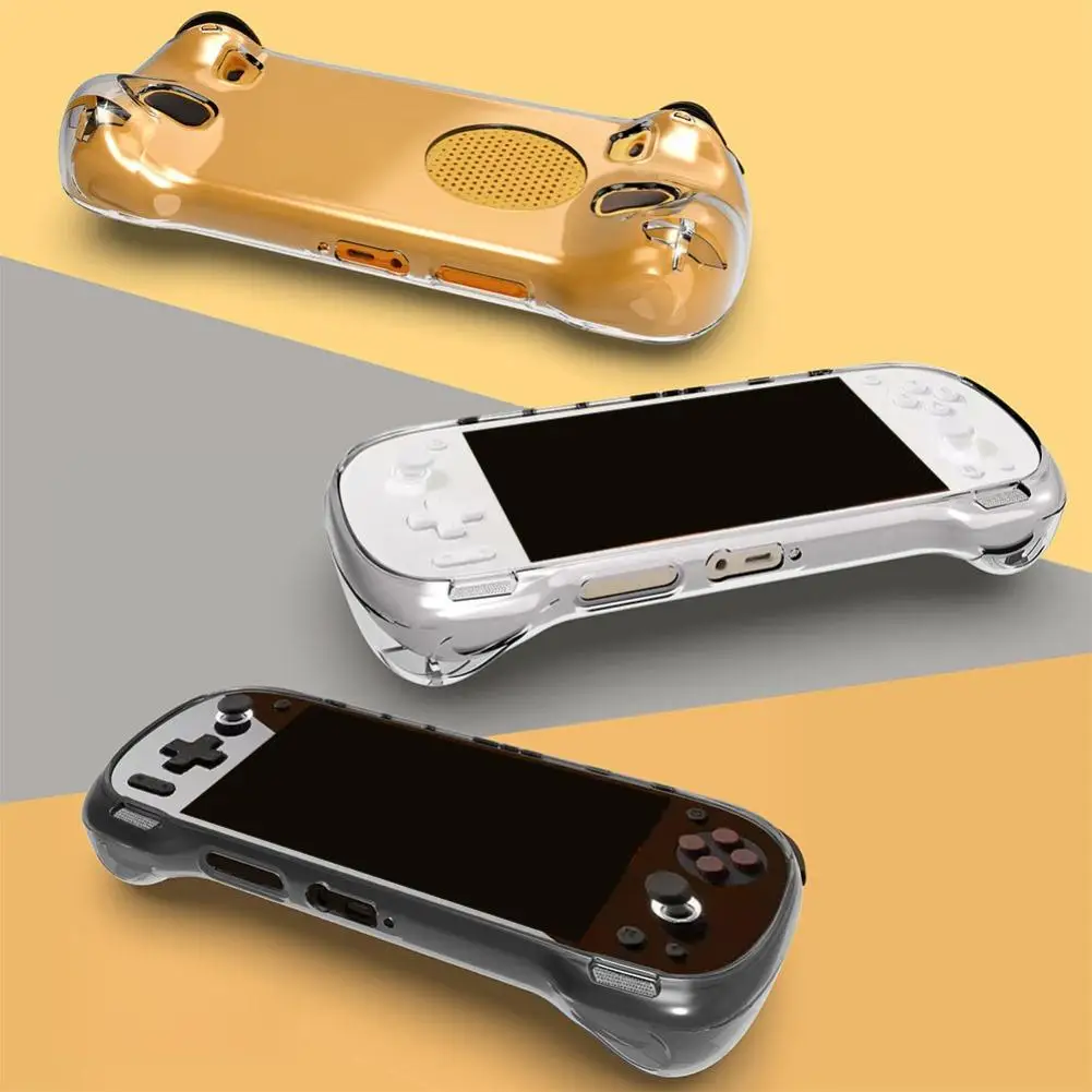 Per AYANEO KONKR Pocket FIT Custodia protettiva anticaduta portatile Custodia in gomma morbida TPU trasparente Accessori per console di gioco
