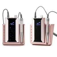 Brushless 40000RPM Electric Nail Drill Machine 85W Handle Manicure Portable Polishing Tool Nail Drill Rechargeable Nail Art 1