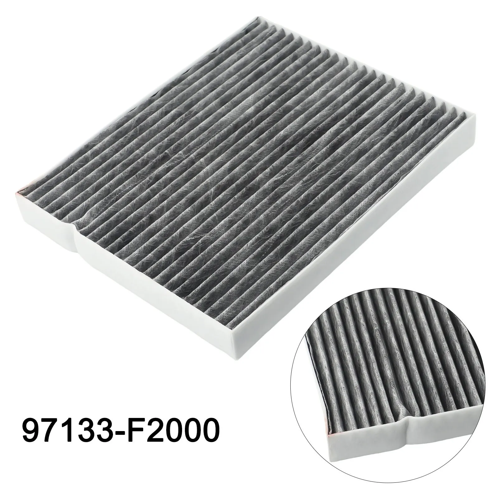 

For Cabin Air Filter 195*238*21MM Cabin Air Filter Car Accessories For Hyundai Front Side Replacement Car Truck Brand New